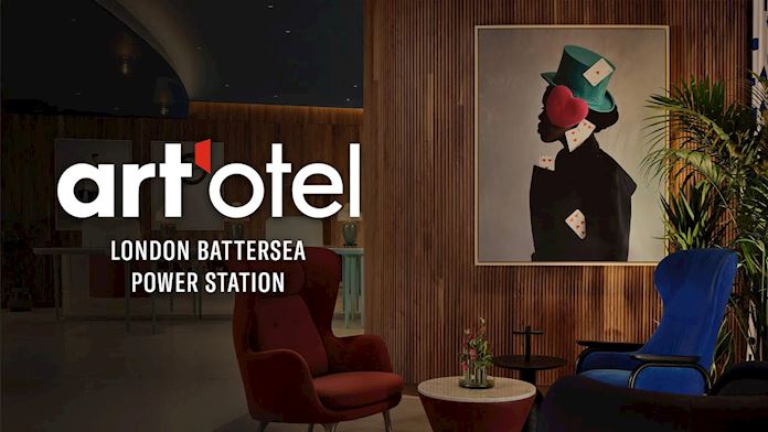 Take a tour at art'otel London Battersea Power Station - video thumbnail