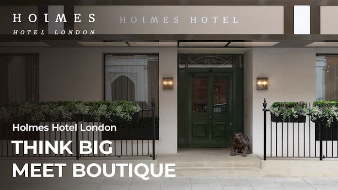 Discover one of London’s most charming event venues, Holmes Hotel in Marylebone - video thumbnail