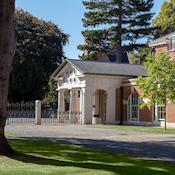 Entrance to College - Lady Margaret Hall