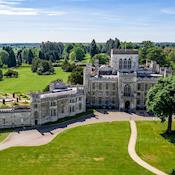 Ashridge House aerial view to front of house - Ashridge House