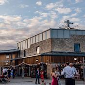 Outside the main centre - Mount Cook Adventure Centre