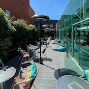 Bright outdoor space - thestudiobirmingham