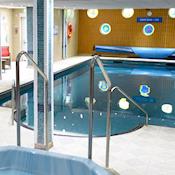 Indoor Pool & Spa Bath - Riviera Hotel