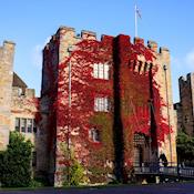 Castle from forecourt - Hever Castle