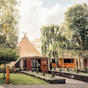 The Tipi - The Woodlands at Hothorpe Hall