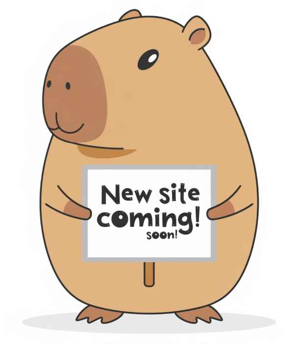 New site coming soon
